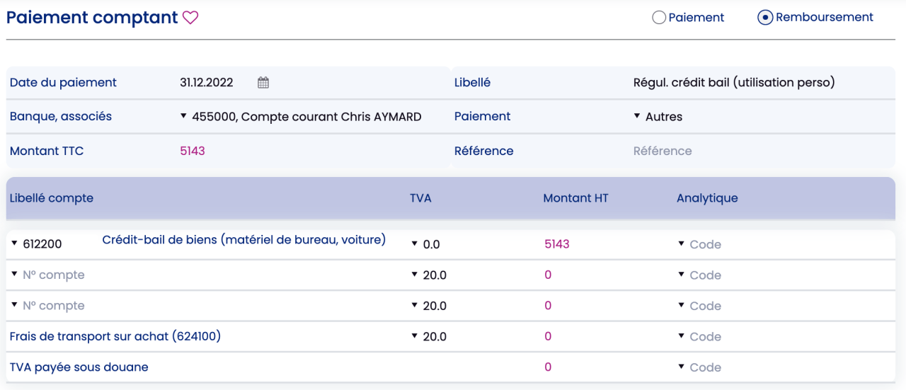 Montant De La Tva Collectée Liasse Fiscale 2033